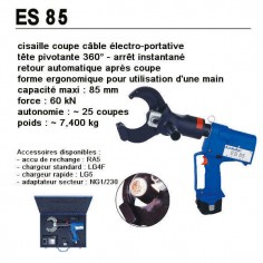 Cisaille coupe câble electro hydraulique ES85-L