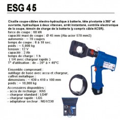Cisaille coupe-câbles électro-hydrauliqueESG45