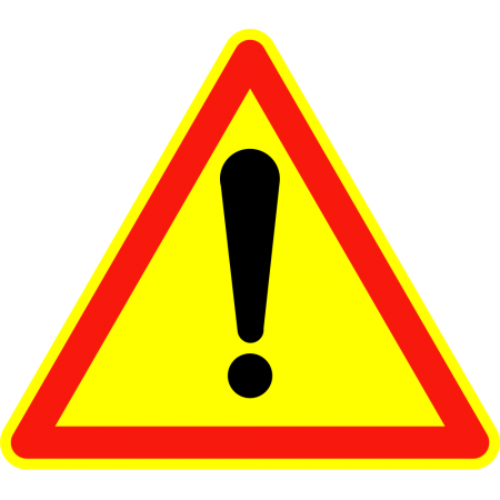Panneaux de signalisation routière AK14  Autres dangers
